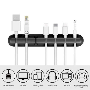Silicone Cable Holder Organizer Clip